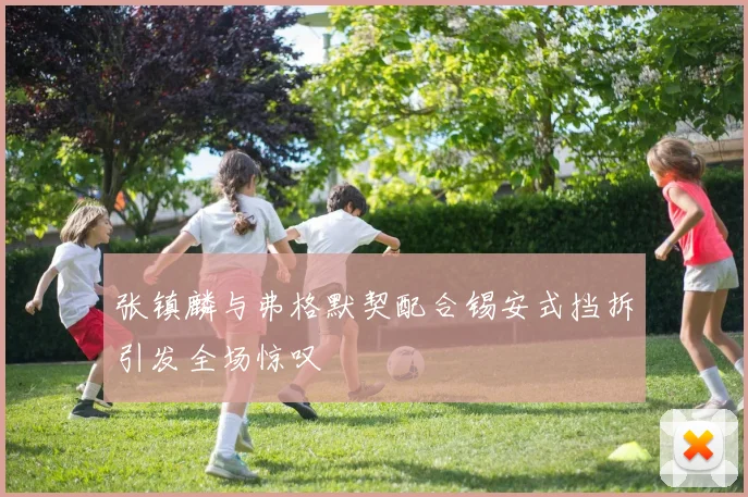张镇麟与弗格默契配合锡安式挡拆引发全场惊叹